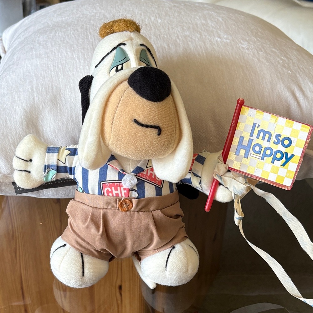 Happy Dog Stuffed Animal Toy